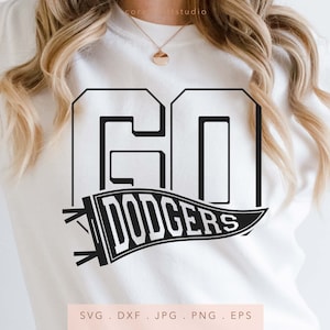 Go Dodgers Svg 