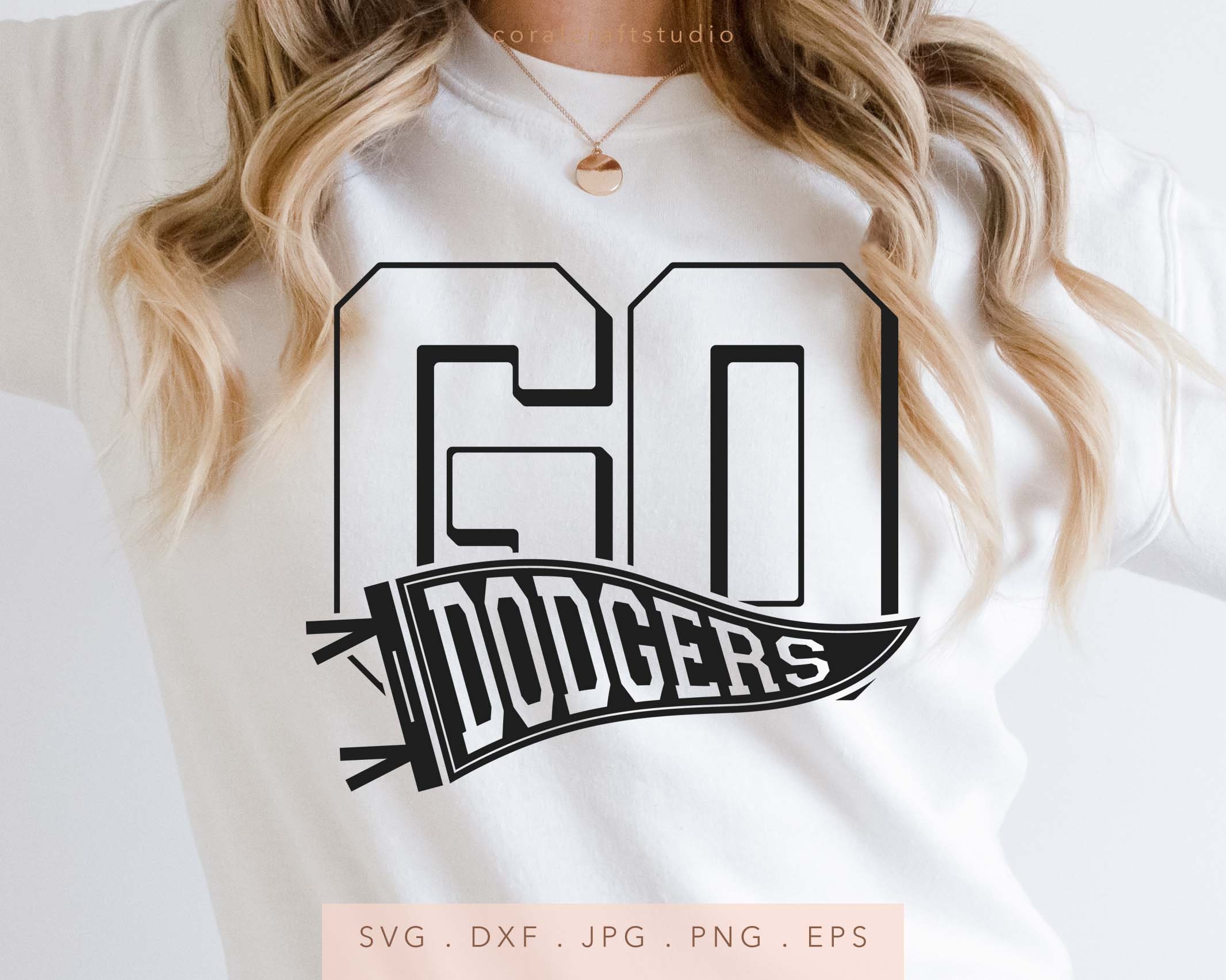 Go Dodgers Svg 