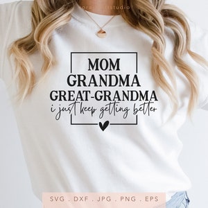 Promoted To Great Grandma, First Time Great Grandma, Pregnancy Announcement, Great Grandma SVG, Great Grandma PNG, Great Grandma DTF, Great Grandma Transfer Vinyl, Great Grandma Sublimation, Great Grandma Iron On, Great Grandma Life, Best Nana