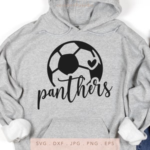 Panthers SVG DXF JPG Png Eps, Soccer Team Name Svg, School Team Name Svg, School Team Spirit Svg, Soccer Team Svg, Panthers Sublimation Png