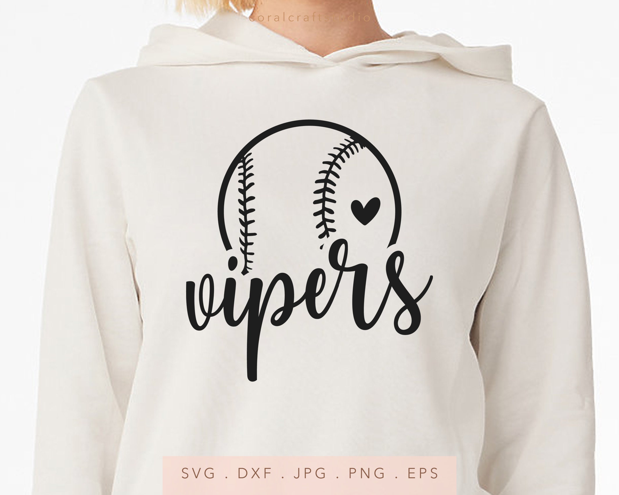 Vipers Team Name SVG DXF JPG Png Eps Vipers Mascot Team Etsy