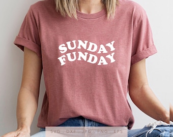 Sunday Funday SVG DTF PNG Jng Eps, Team Halftime Sublimation, Funny Football Game Day Shirt Iron On Design, Sunday Funday Cricut, Silhouette