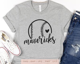Mavericks Team Name SVG DXF JPG Png Eps, Mavericks Mascot Team School Svg, Mavericks School Team Spirit Svg, Baseball Svg, Softball Team Svg