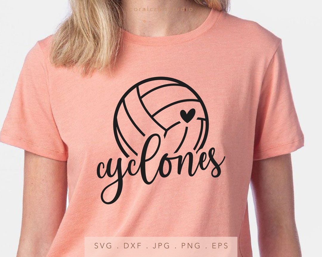 Cyclones SVG DXF JPG Png Eps Cyclones Volleyball Team Name - Etsy