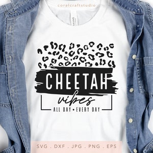 Cheetah Vibes Leopard SVG PNG DXF Jpg Eps, Cheetahs Team Spirit Svg, Cheetahs School Mascot Svg, Cheetahs Cut File, Cheetahs Sublimation