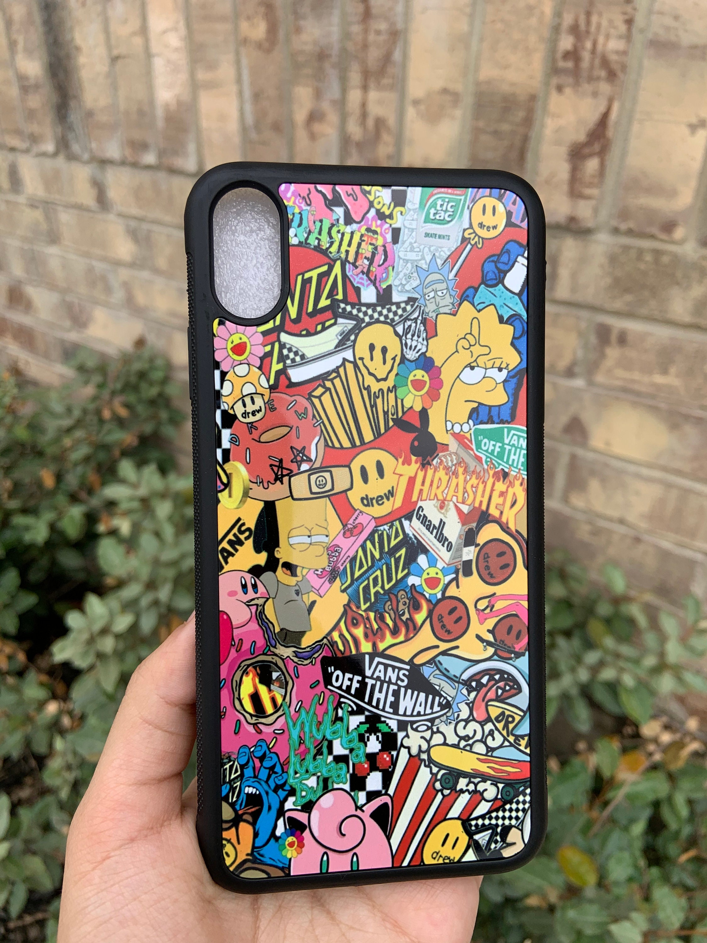 Bart Simpson Supreme iPhone 13 Mini Pro Max Cases - CaseMango