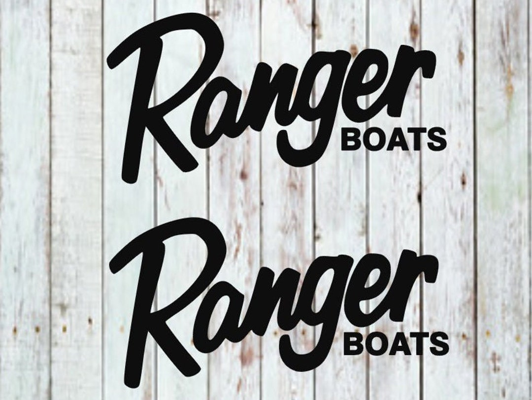 Ranger Boats Decal Sticker Die Cut Ranger Boats Vinyl Decal Bumper ...