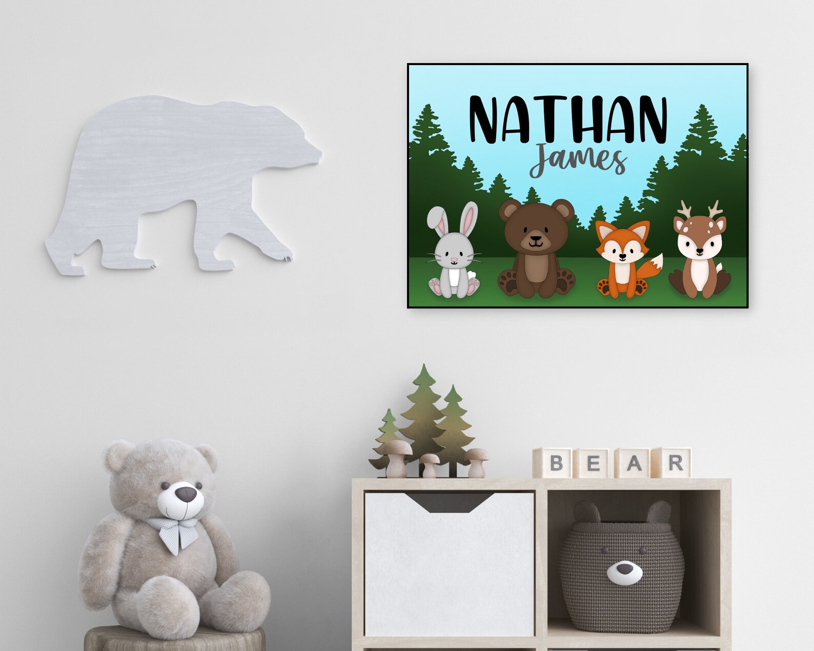 Waldtiere Schablone Waldtiere SVG PNG Scroll Saw - Etsy Schweiz