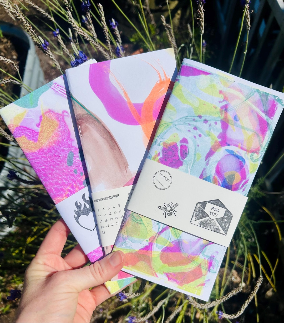 Set of 3 - Travelers Notebook Insert - Notebook Refill. - Etsy