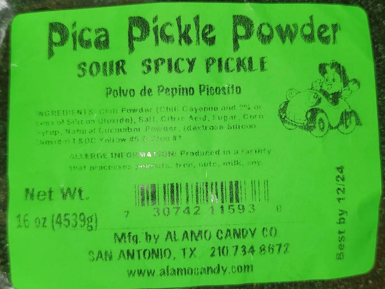 Pica Pickle Powder Bag 1 LB or 4 Oz Size Etsy