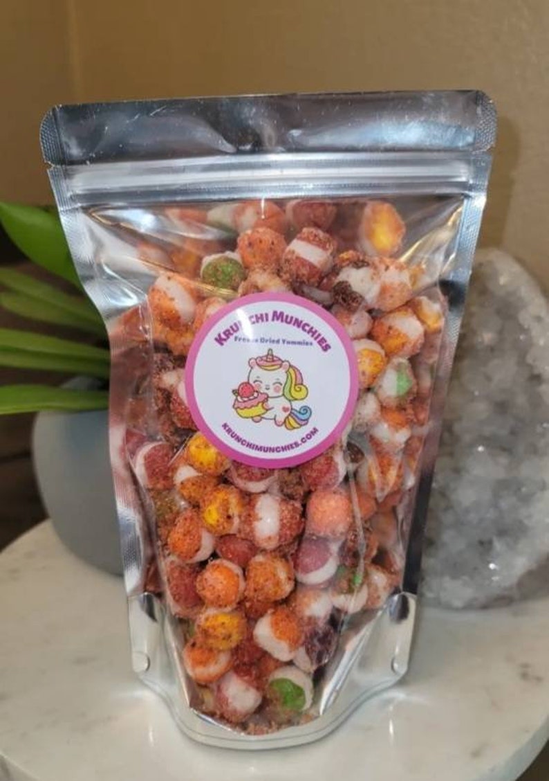 Freeze Dried Chamoy & Tajin Skitz Made With Skittles. Choose Etsy