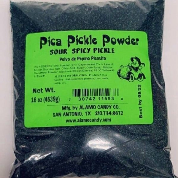 Pica Pickle Powder Bag, 1 LB or 4 oz Size!