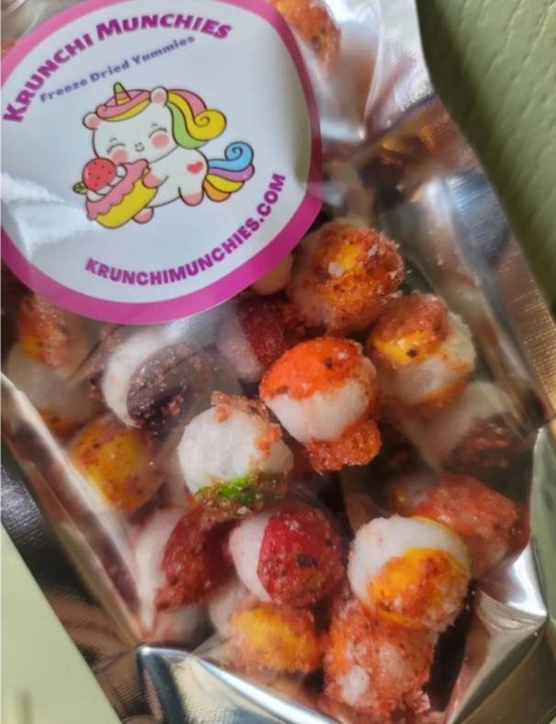 Freeze Dried Chamoy & Tajin Skitz Made With Skittles. Choose Etsy