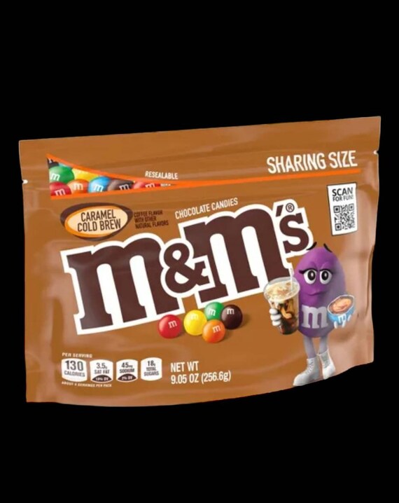 M&M'S Caramel Cold Brew Chocolate Candy, Sharing Size - 9.05 oz