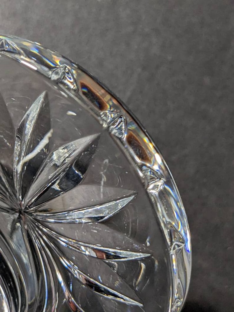 Waterford Crystal Bud Vase happy Anniversary Pattern. 7 Tall Etsy