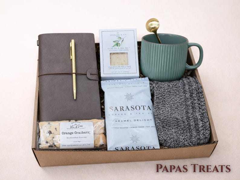 Wellness gift for him featuring a masculine aesthetic and cozy items.