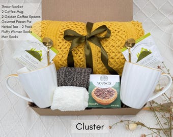Cozy Housewarming Gift Box, New Home Realtor Gift, Client Thank You Basket