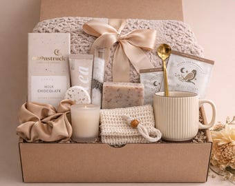Thank You Care Package for women - Congratulations, Appreciation Gift box for her