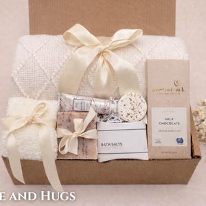 Thoughtful encouragement gift box for coworkers or family members.