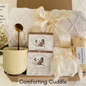 Sympathy Care Package Gift Box with Blanket, Condolences Gift Basket, Sorry for Your Loss Gift Box, Thinking of You Gift, Get Well Soon