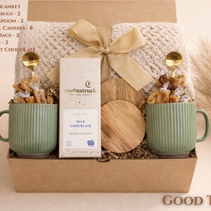 Good Time gift box for houswarming gift, new home gift basket and client thank you gift in kraft box