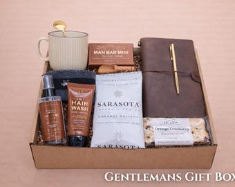Care Package for Men, Birthday, Get Well Gift Basket for Him, Corporate Gifting