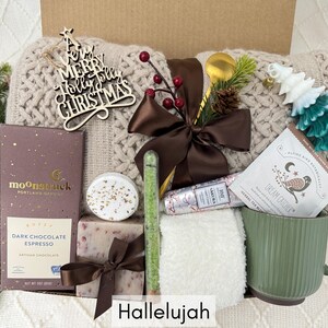 Christmas gift box for women, holiday care package