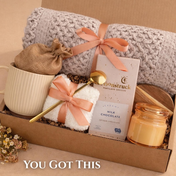 After Surgery Care Package - Get Well Soon Gift Box For Women, Recovery Gift Basket