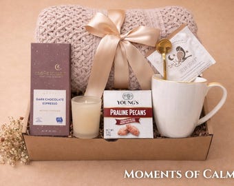 Condolence Gift Box for Sympathy, Grief Support Care Package, Memorial Bereavement Basket