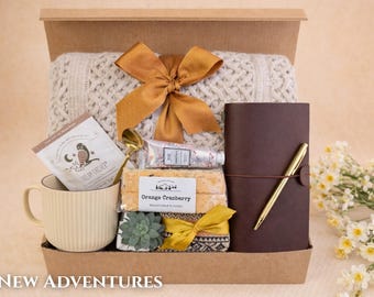 Mindfulness Self Care Box - Mental Health Wellness Gift for Women