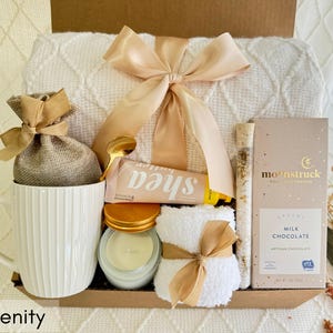 Birthday Gift Box, Care Package for Women, Thinking of You Package Serenity
