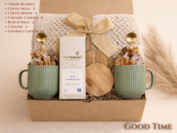 Cozy Housewarming Gift Basket, Realtor Thank You Gift Box, New Home Gifts for Homeowners