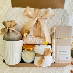 Sympathy Gift Box, Care Package For Her, Sympathy Care Package, Sending Love and Hugs, Thinking of you Gift Box, Hygge Gift Box With Blanket