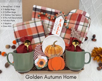 Fall Gift Box for Women, Cozy Autumn Care Package, Thanksgiving Gift Basket