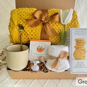 Birthday Gift Box, Care Package for Women, Thinking of You Package Grateful