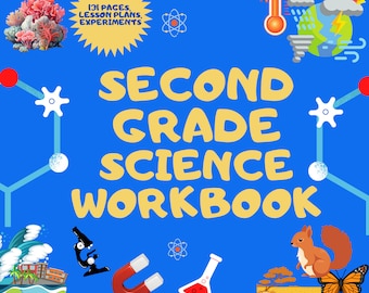 2nd Grade Science Workbook: STEM Activities, Animal Adaptations