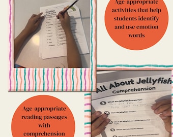ELA-schrijfbundel 3e leerjaar | Verhalen, vergelijken en contrast en informatieve schrijfinstructies + grammaticaoefening