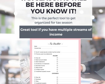 Belastingchecklist voor voorbereiders: tracker voor meerdere inkomsten (downloadbaar)