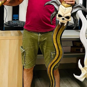 Soul Reaver Legacy of Kain 150cm Soul Reaver Sword Sword | Cosplay Replica 1:1 Handmade Sculpture for Collectors Fan Art ps1