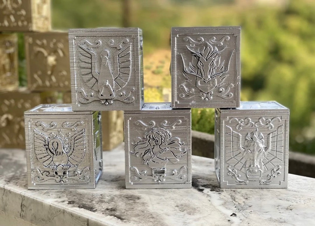 SAINT SEIYA Knights of the Zodiac Pandora Box Armor Silver - Etsy