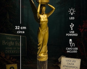 Alan Wake 2 33cm LED Lamp Fan Art