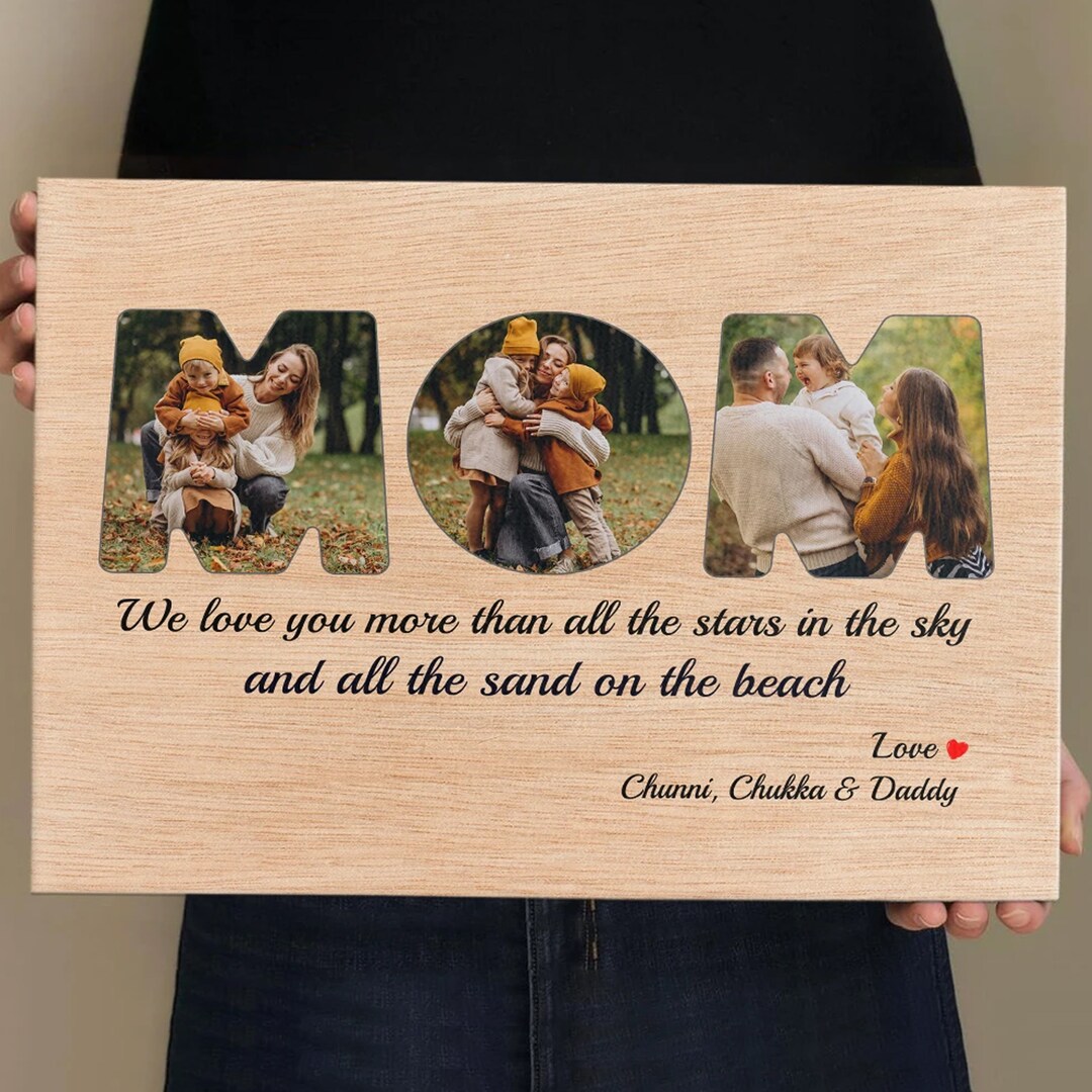 Personalized Framed Wall Art for Mom Mother Gift From - Etsy