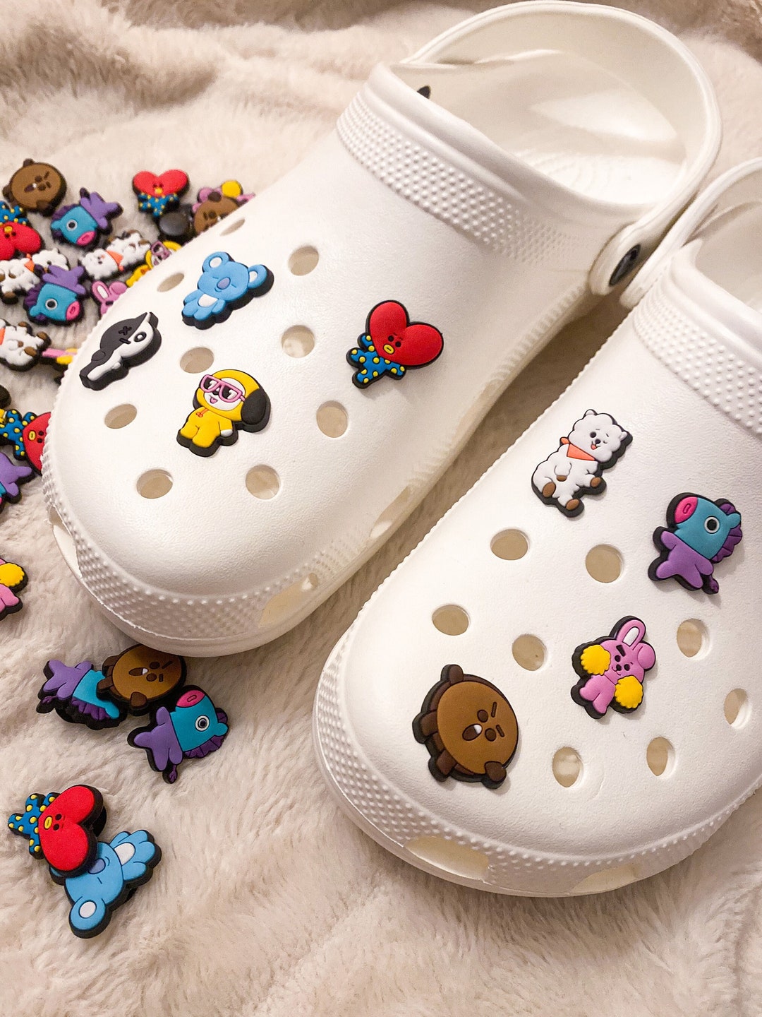 BTS BT21 Party Jibbitz Charms Shopot7 Etsy