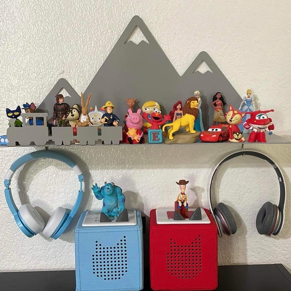 Toniebox Shelf: Steel Toy Storage for Tonies & Figures