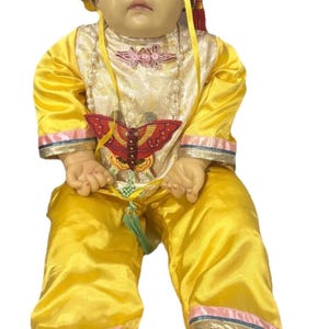 Muñeca china Ping Lua Reborn, edición limitada, cuerpo de porcelana y tela, 2003.