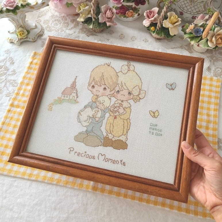 Best HD Pictures about  Precious Moments Cross Stitch  with No AI Images
