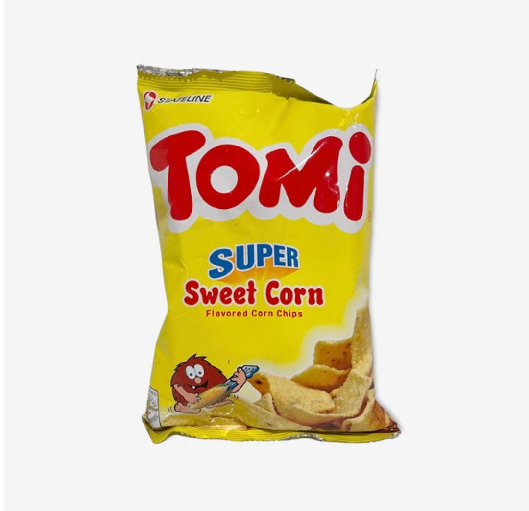 Tomi Flavored Sweet Corn Chips 110g Corn Chips Filipino Etsy