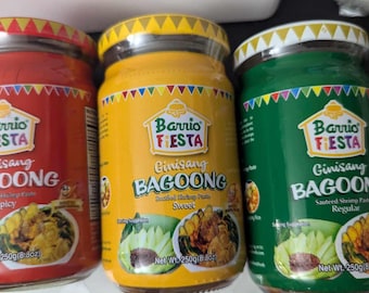 Bagoong Alamang Ginisa Sauteed Shrimp Paste 250 grams each Product of the Philippines