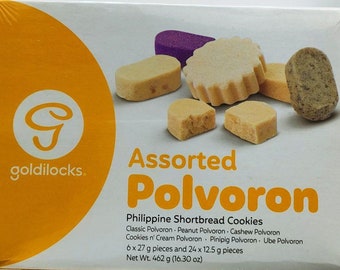 Sasmuan | Classic Polvoron | Pinipig Polvoron | Philippines Shortbread cookies | Filipino Food | Dessert | Snack