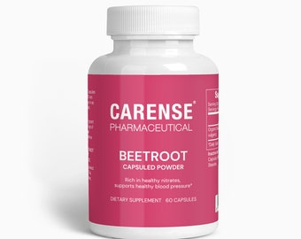 Beetroot Capsuled Powder |  Supports healthy blood pressure (60 Capsules)